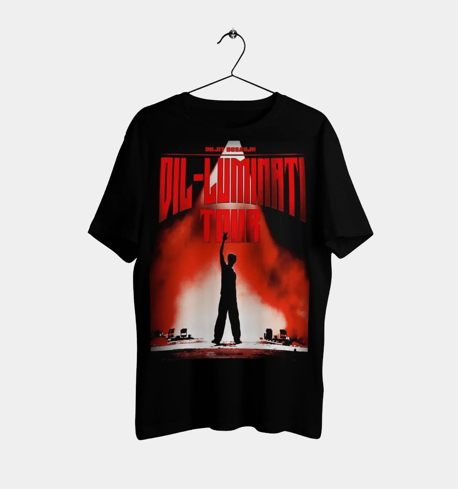 Dil - Luminati Tour Glow in Dark Oversized T-Shirt - YORD