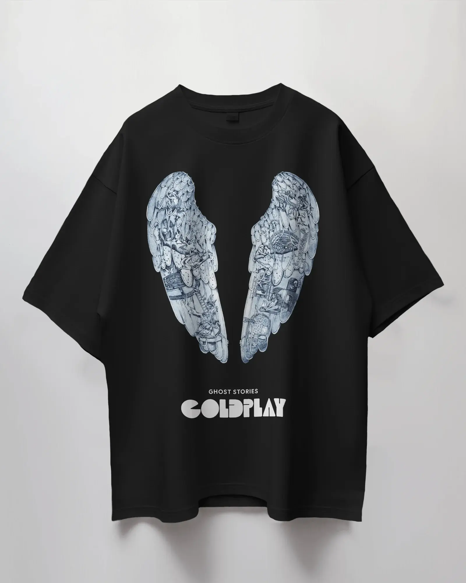 Premium Oversize Coldplay Concert T-shirt - French Terry Cotton 240 GSM - YORD