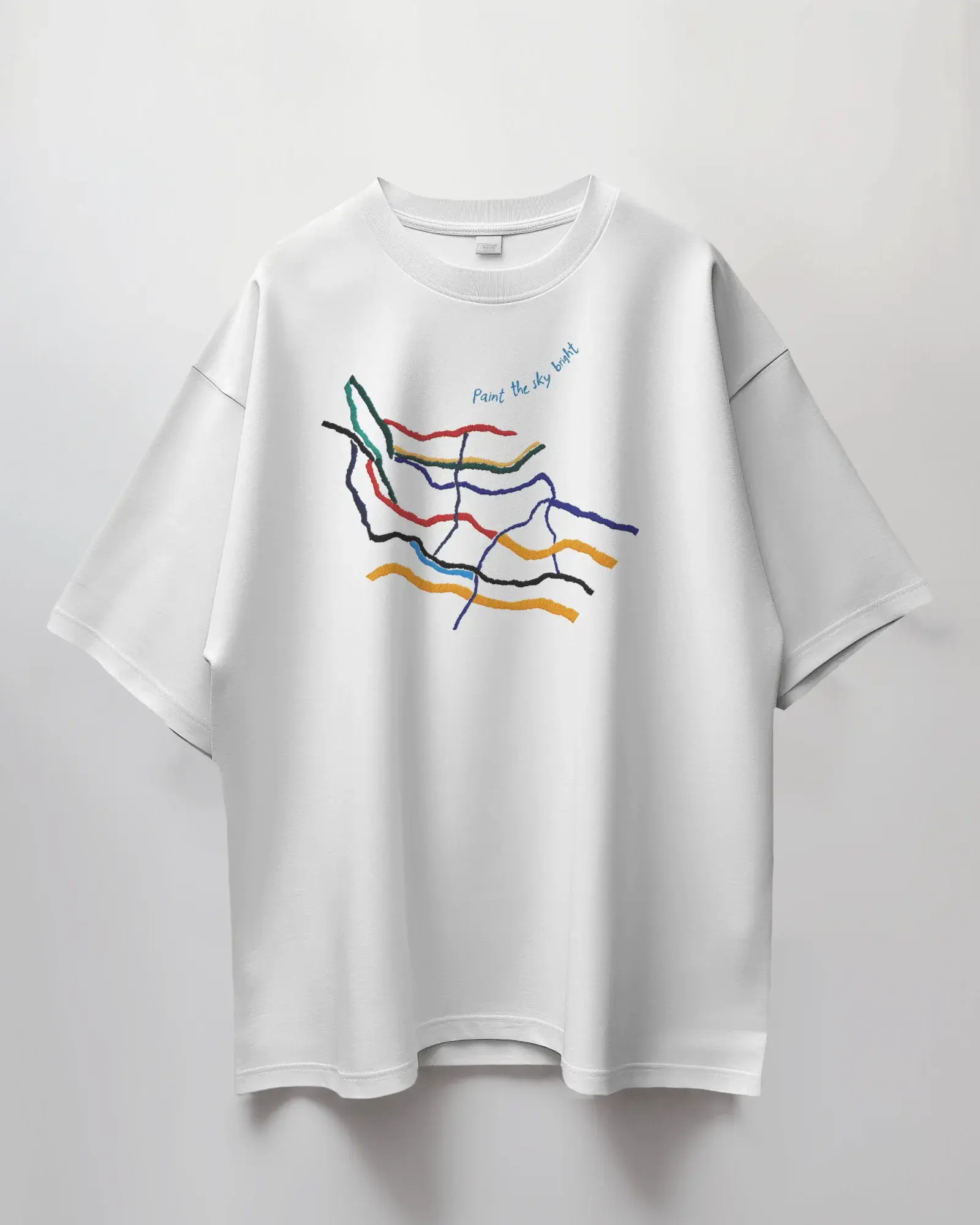 Premium Oversize French Terry Cotton Coldplay Concert T-Shirt - 240 GSM Luxury Fabric - YORD