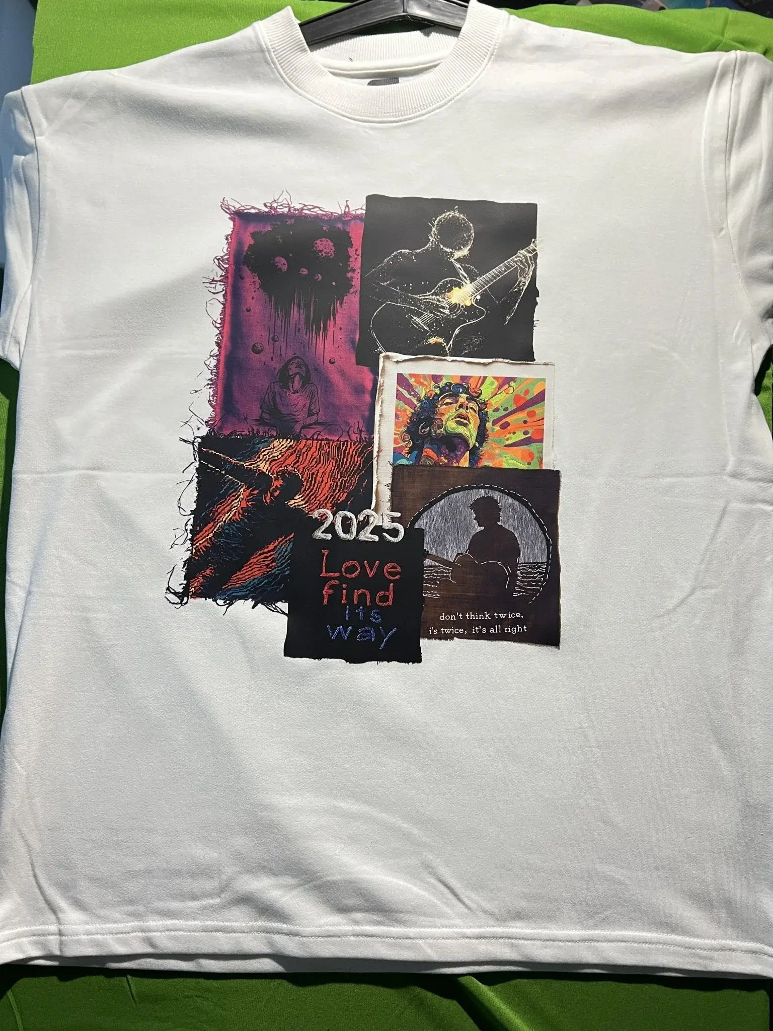 Premium Oversize Coldplay Concert T-Shirt – French Terry Cotton, 240 GSM - YORD