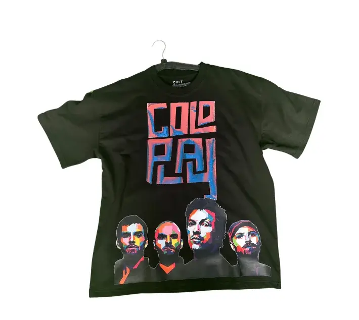 Coldplay Glow In Dark Oversized T-Shirt - 240 GSM - YORD