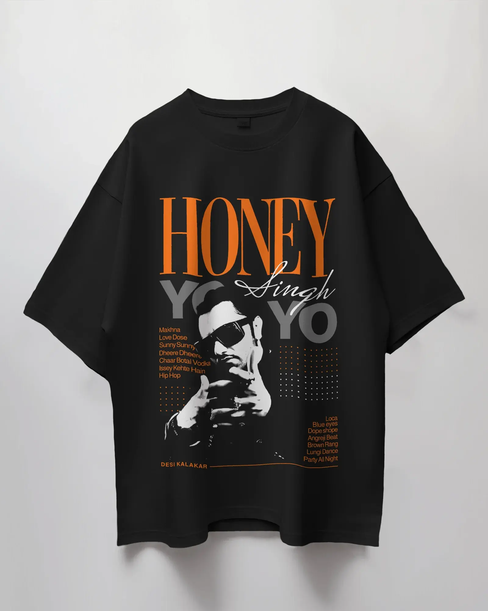YOYO Premium Desi Kalakar Concert Edition Oversized T-Shirt - Limited Edition Merch With TWO Fridge Magnets FREE! - YORD