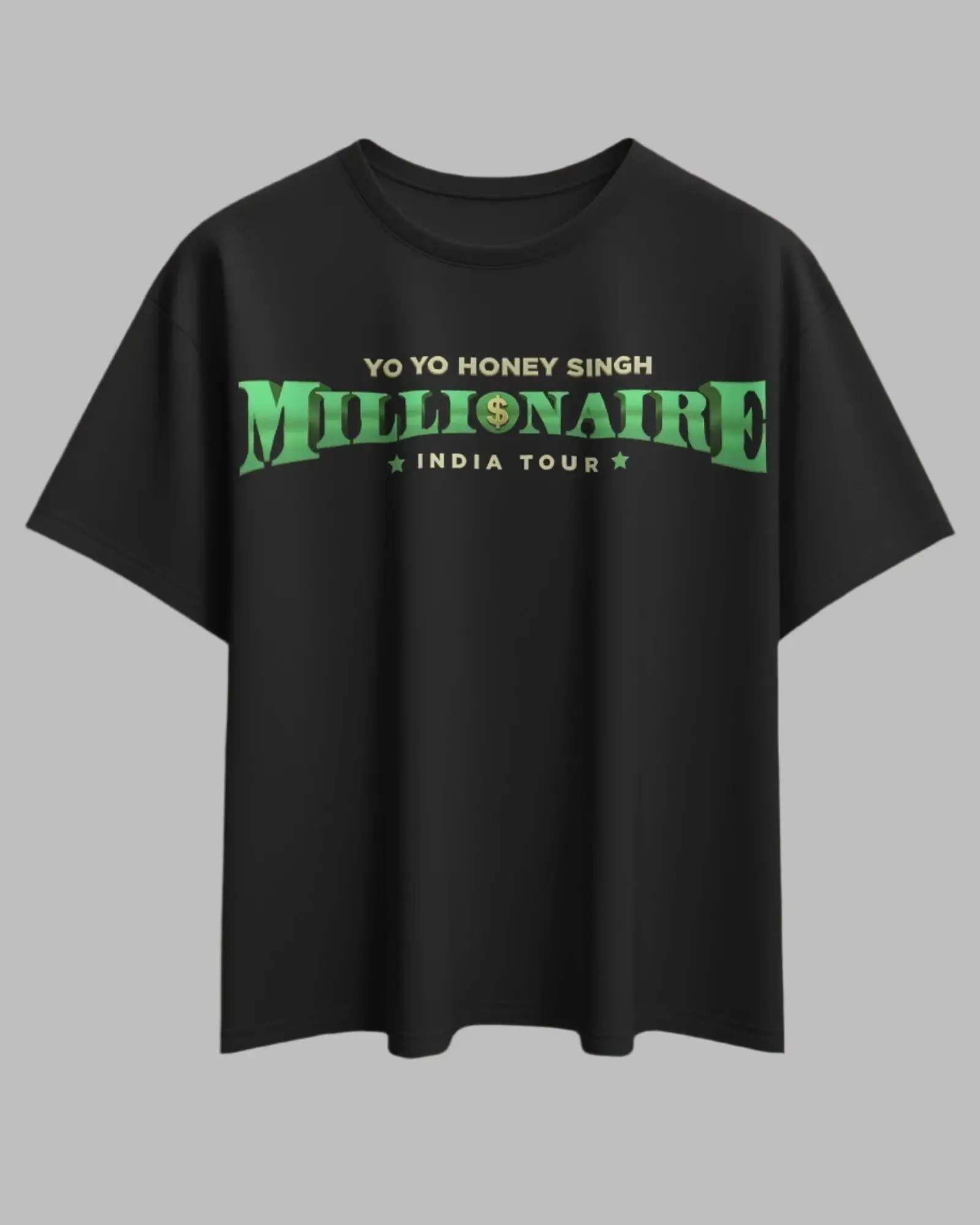 Yo Yo Honey Singh Millionaire India Tour Premium T-Shirt With TWO Fridge Magnets FREE - YORD