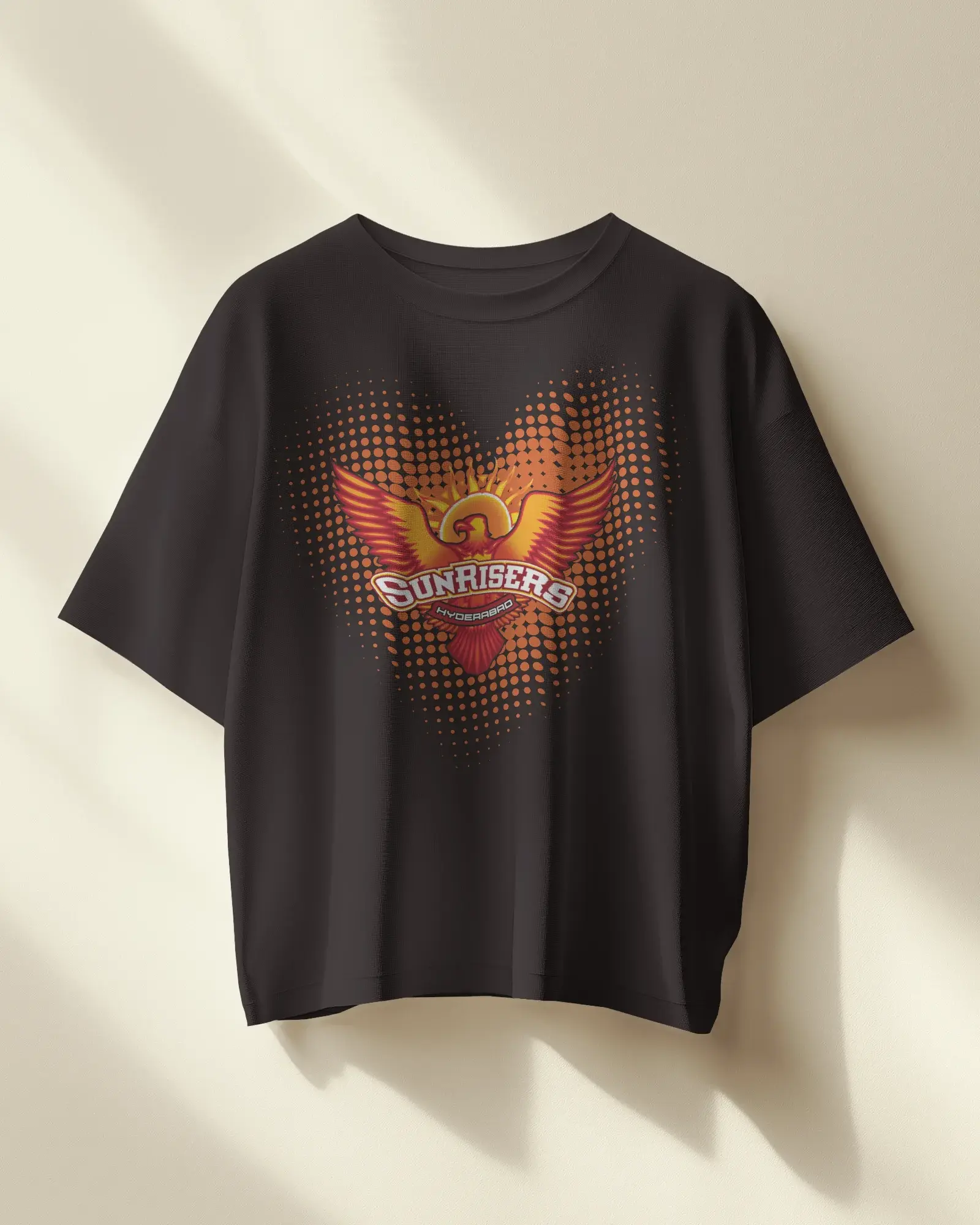 Premium Sunrisers Hyderabad Oversized Cricket Fan T-shirt