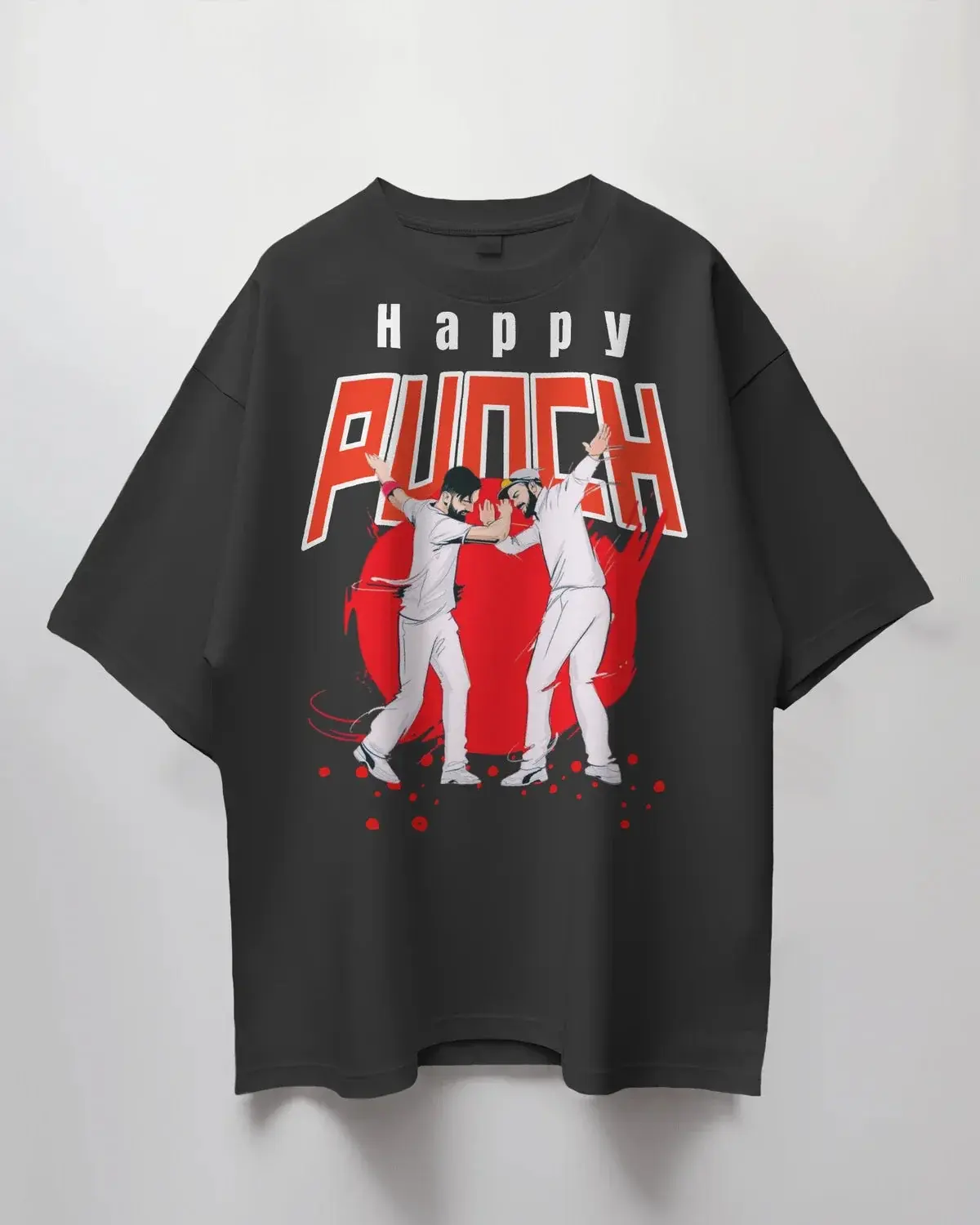 Premium IPL Happy Punch Oversized T-shirt | Limited Edition