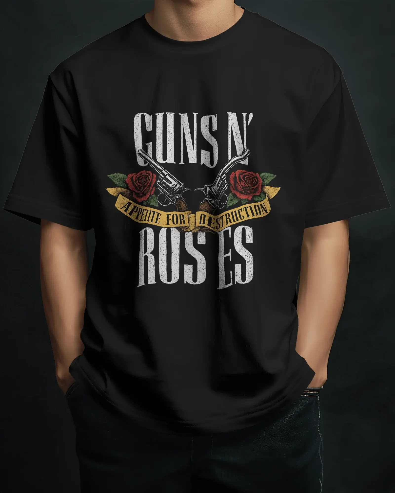 Premium Guns N' Roses Appetite For Destruction Band T-Shirt - YORD