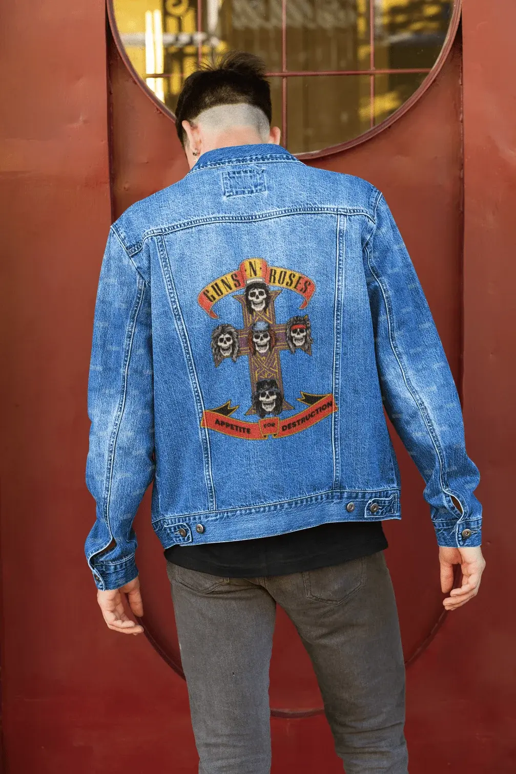Premium Guns N' Roses Appetite For Destruction Denim Jacket - YORD