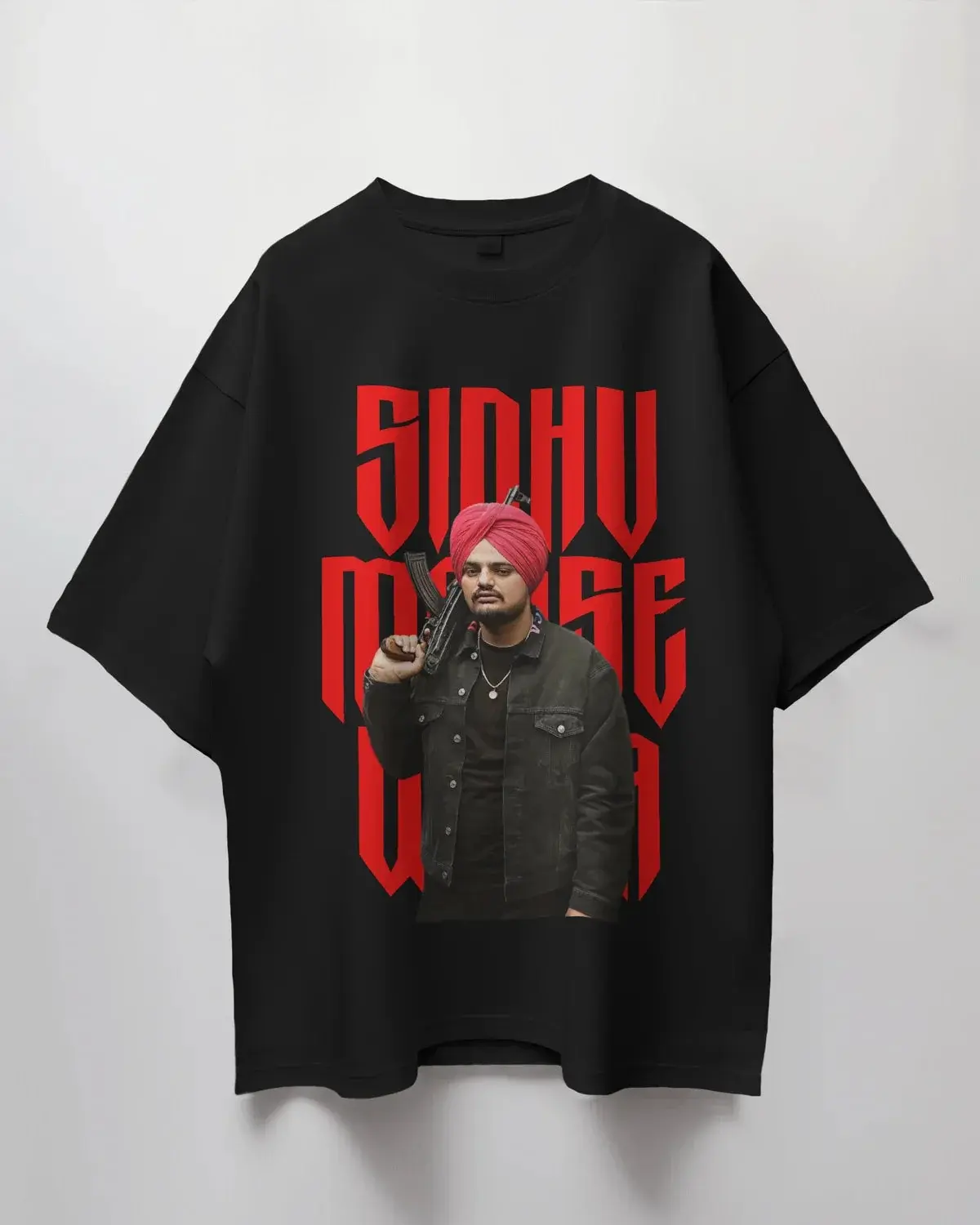 Premium Sidhu Moosewala Limited Edition Oversized T-shirt