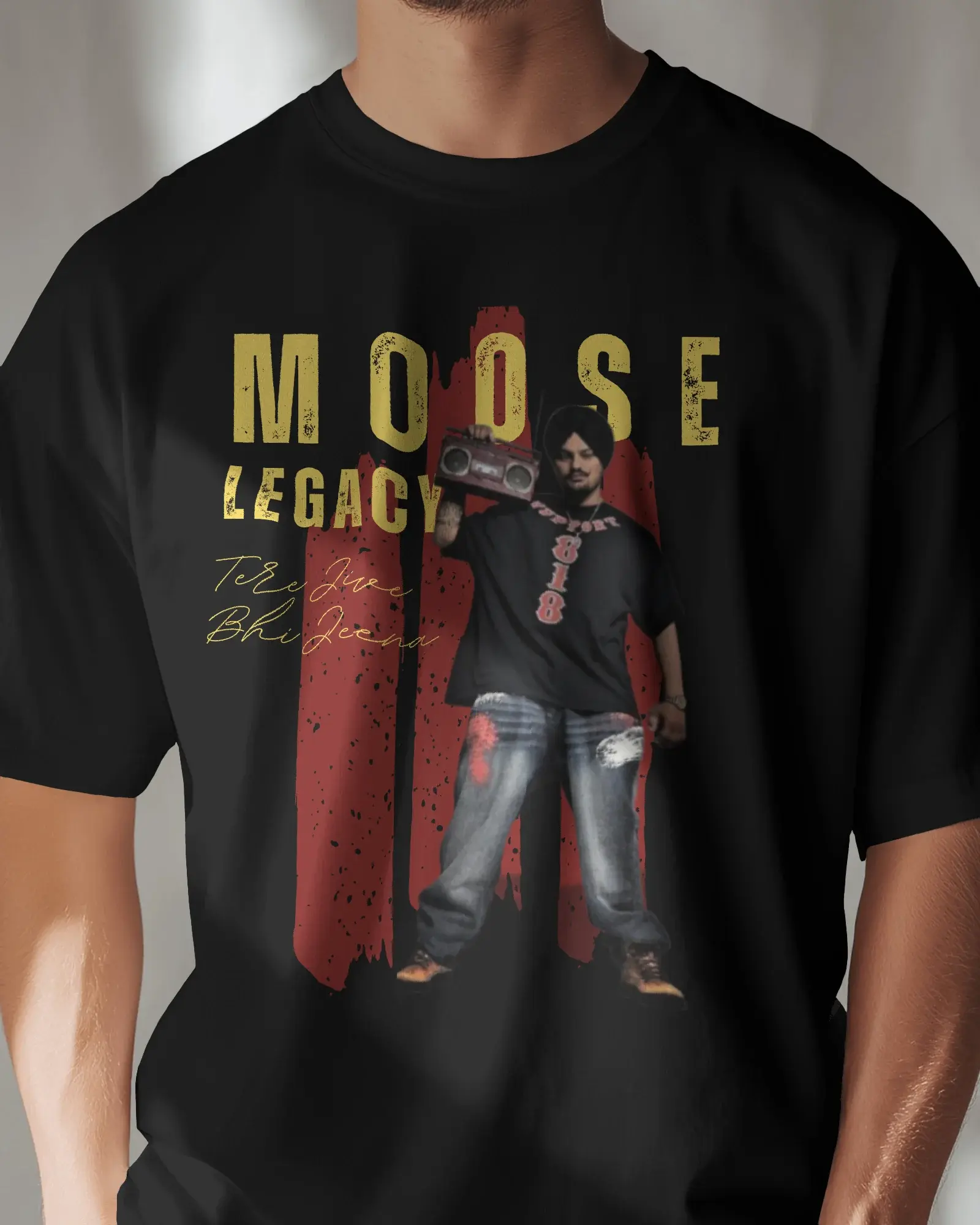 Premium Sidhu Moose Wala Tribute Regular T-shirt - Limited Edition