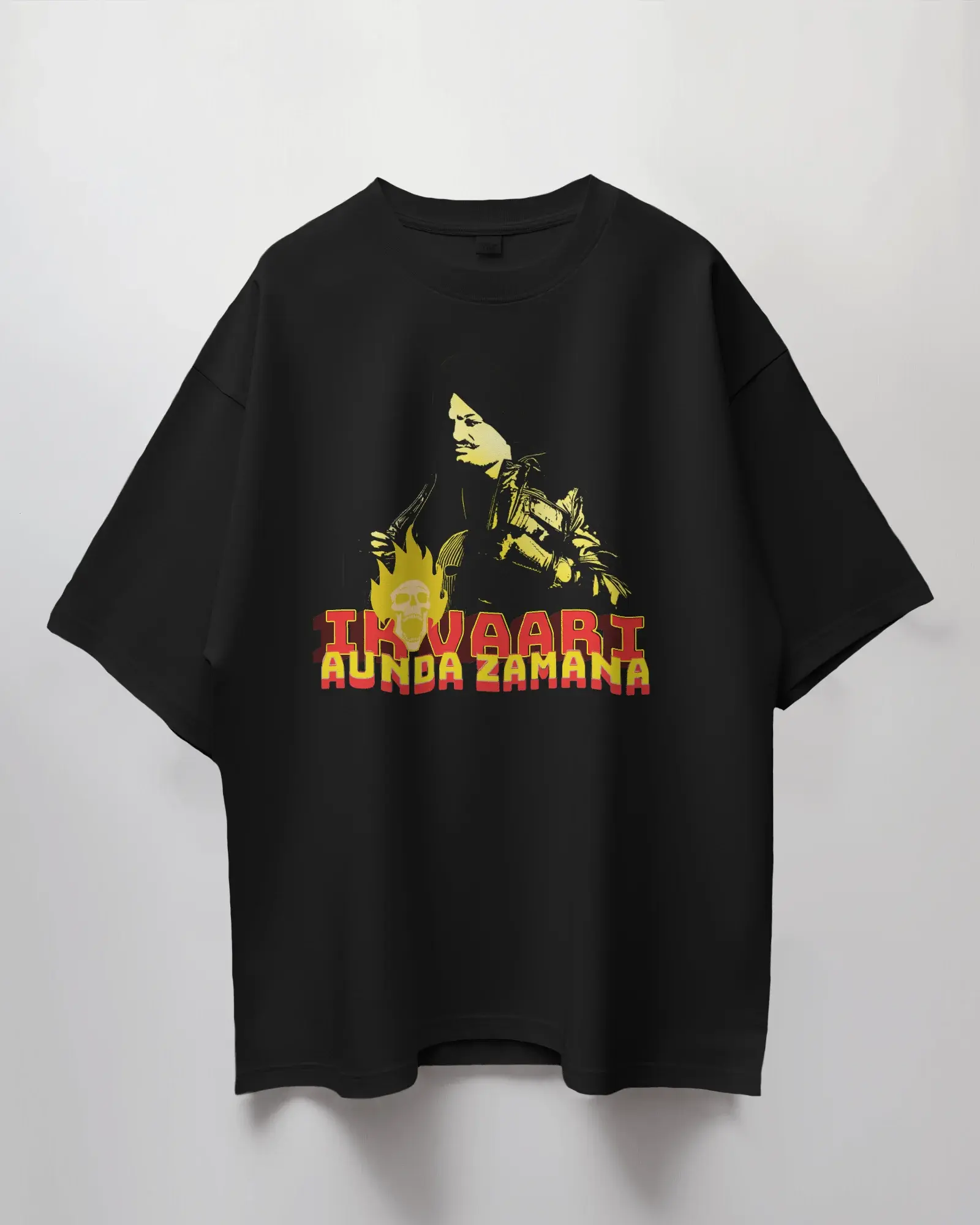Premium Oversized Tikvaari Aunda Zamana Tribute T-Shirt