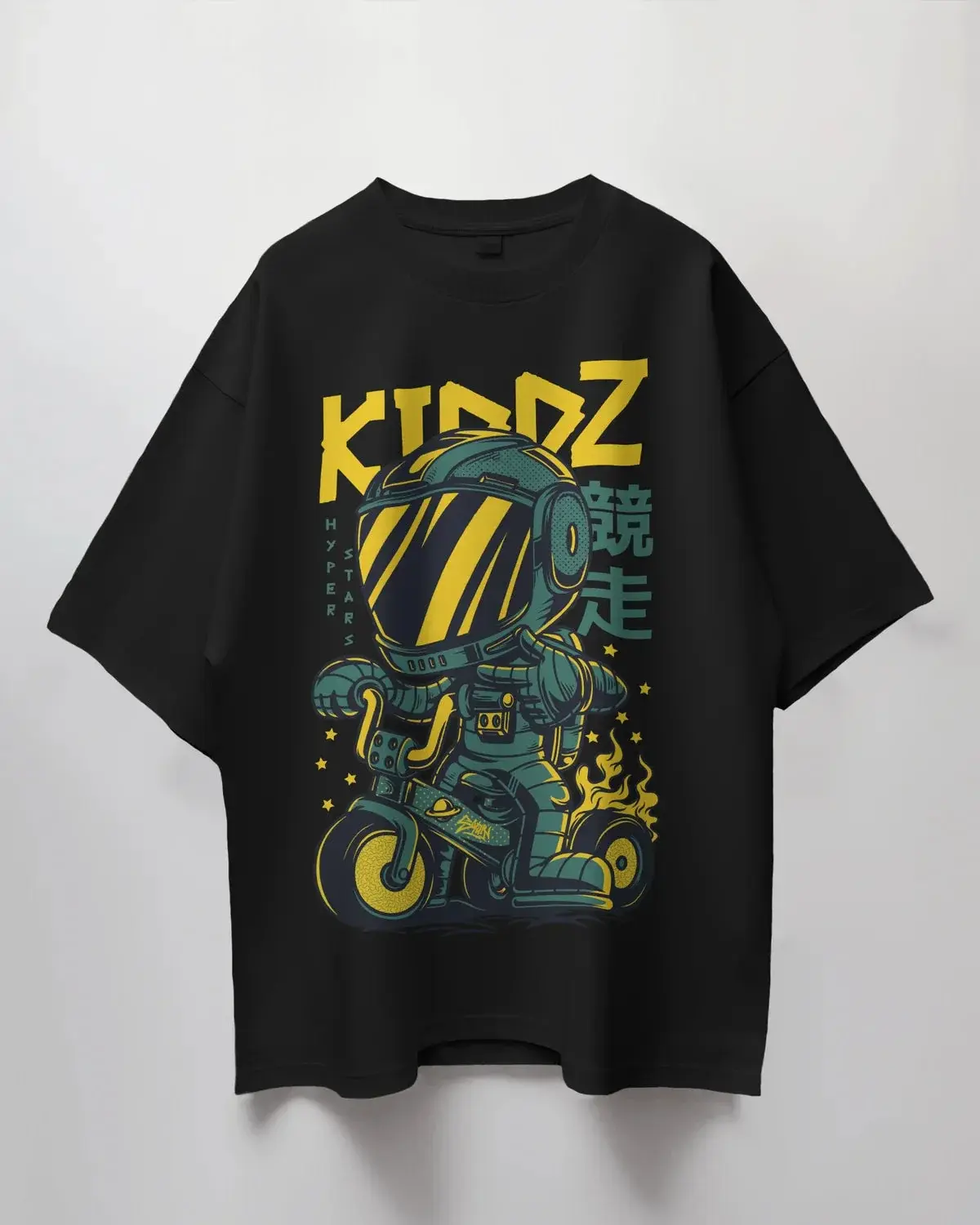 Premium Space Rider Oversized T-shirt - KIDZ Edition