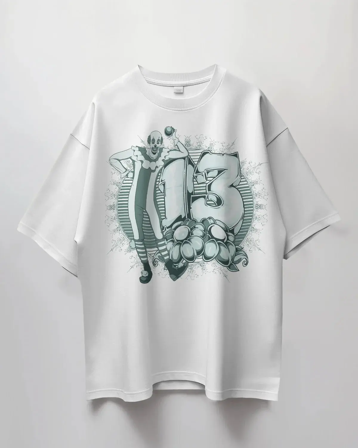 Premium Make Love Not War Wings Heart Oversized T-shirt