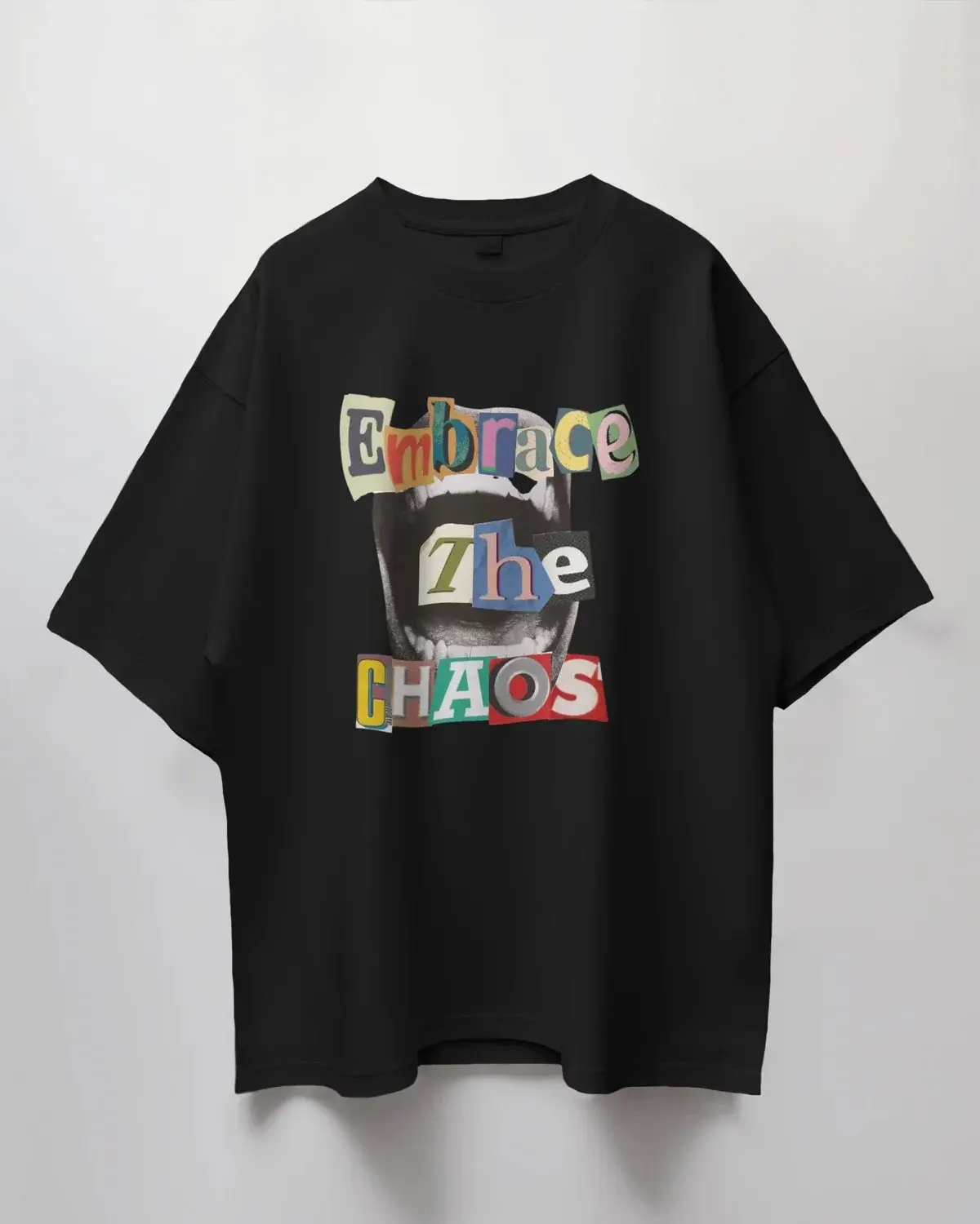Premium Embrace The Chaos Oversized T-Shirt | Limited Edition