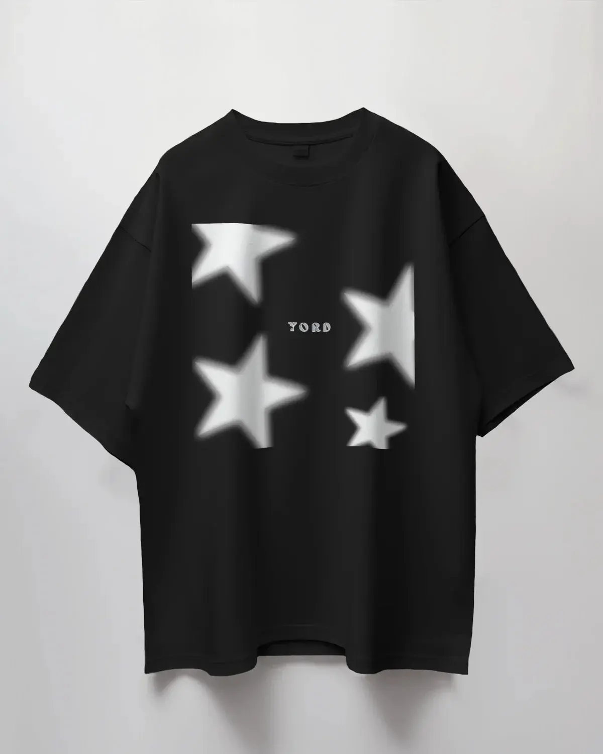 Premium Cosmic Stars Oversized T-Shirt | Limited Edition