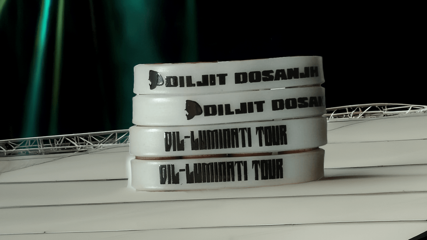 Dil - luminati Diljit Dosanjh Glow in Dark Wrist Band - YORD