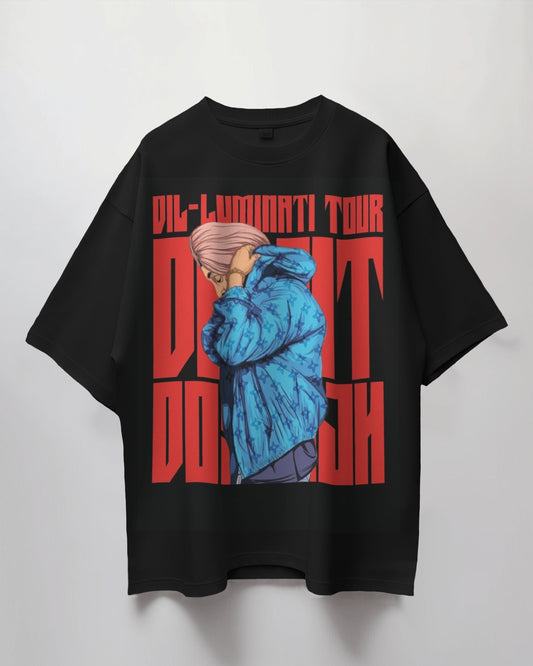 Diljit Dosanjh DIL - ILUMINATI TOUR Reflector T-Shirt - YORD